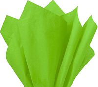 Flexicore Packaging Citrus Green Gift Wrap Tissue Paper | Size: 15 Inch X 20 Inch | Count: 10 Sheets | Color: Citrus