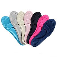 4D Sport Sponge Soft Insole High Heel Shoe Pad Pain Relief Insert Cushion Pad Dark Blue
