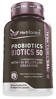 Probiotics 50 Billion CFU Extended Release 13 Probiotics Strains - Digestion Support Supplement, No Refrigeration Probiotics for Women and Men