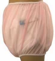 Baby Pants Pink Pastel Adult Pullon Plastic Pants - Small