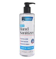 Made in USA Waterless Hand Disinfectant Cleaning Gel 8 fl oz Bottles