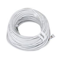 MOUNTAINONE 30M 2.546P 6 wire cable for video intercom Color Video Door Phone doorbell wired Intercom cable
