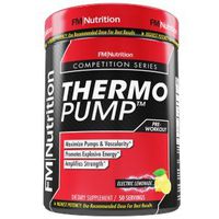 FM Nutrition - Thermo Pump ® Electric Lemonade - High Performance Pre-Workout Supplement with Creatine, Betaine Anhydrous, Beta Alanine and Taurine, 50 Servings, 2lb Container