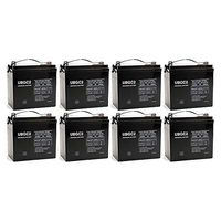Universal Power Group UBGC2 6V 200Ah SLA Battery for EZ-Go Terrain 1000-8 Pack