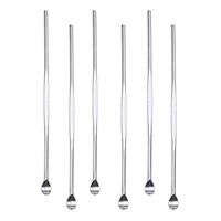 SUPVOX Stainless Steel Ear Pick Ear Spoon Ear Curette Earwax Cleaner Ear Care Removal Tools 6pcs