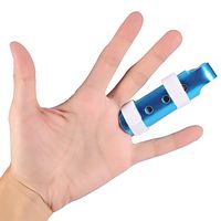 Finger Support, Fracture Rehabilitation Tape Finger Brace, Joint Correction Foam Padded Finger Splint Support Brace(M)