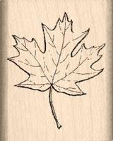 Stamps by Impression ST 0171 Maple Leaf Rubber Stamp