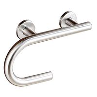 QXINGIA Bathroom Armrests Safe Wall-Mounted Stainless Steel Anti Slip Elderly Pregnant Women Booster Armrests,Chrome