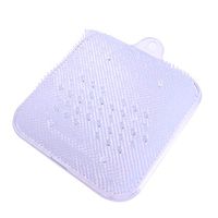 Milisten Shower Foot Massager Scrubber Non-Slip Comfortablet with Suction Cup for Yoga Exercise Spa