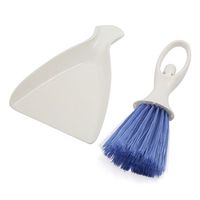 uxcell Multifunctional Car Dashboard Console Air Vent Outlet Cleaning Brush Dustpan Set