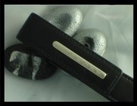 AT cross MAGNETIC BLACK LEATHER PEN CASE NEW