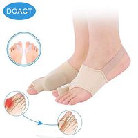 Bunion Corrector and Bunion Relief with Toe Separators, Hallux Valgus Corrector for Big Toe Tailors Hammer Toe Pain Relief, Bunion Splint Pad for Women and Men Anti-Slip 2 Pairs