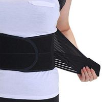 TM-J01 Posture Corrector Belt for Women and Men - Adjustable Back Brace, Support for Shoulder Back (Extra Large Size)
