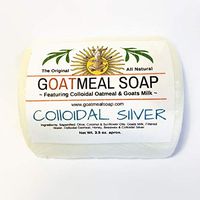 Goat Milk & Honey Products - Beekman - All Natural For Eczema - Psoriasis - Sensitive Skin - Palm & SLS Free - Non GMO - Free Fast Ship Over $25 (Colloidal Silver, 3.5 oz Soap)