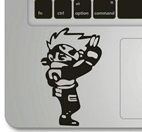 FocEnterprises® NARUTO TRACKPAD / KEYPAD / PALM REST VINYL DECAL STICKER FOR MACBOOK NOTEBOOK LAPTOP