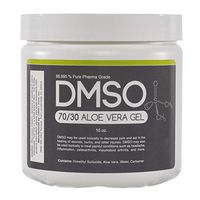 DMSO Dimethyl Sulfoxide 70/30 Pharma Grade Gel w/Aloe Vera Super Biologic- 1 Pound (16 oz)