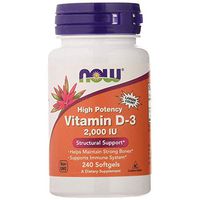 High Potency Vitamin D-3 2000 Iu 240 Sgels