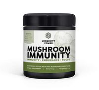 Mushroom Immunity, 35 Extremely Potent Medicinal Mushroom Concentrates in 1 Easy to Take Powder, 60 Servings, 150g (5.3 oz)