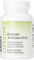 Amazon Brand - Solimo Daily Probiotic, 10 Billion Active Cultures,  Supporting Digestive and Intestinal Health, 30 Count (OneMonth Supply)