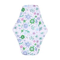 HEALIFTY Reusable Sanitary Pad Washable Menstrual Pads Absorbent Panty Liner for Woman(M)