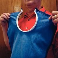 Sammons Preston Quick Bib (Extra Large: Moody Blue)