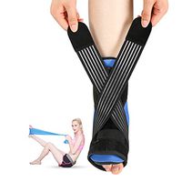 WPCUS Plantar Fasciitis Dorsal Night Splint, Achilles Tendonitis Brace Tendon Support for Drop Foot and Heel Spur Pain Relief