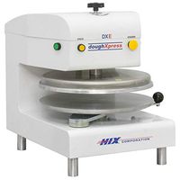 DoughXpress DXE-WH Commercial Electromechanical Dough Press, White Powder-Coated, 120V, 18-3/16" Width x 25-1/8" Height x 24-11/16" Depth