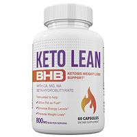 Keto Lean BHB - Burn Fat Fast for Energy Hack - Beta BHB - Gluten Free - 30 Day Supply - 60 Capsules