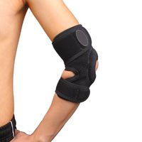 Wotefusi Sport Protector Open Adjustable Hinged Elbow Support Brace Lint-Free Climb
