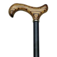Ladies Cane Glossy Denim Blue Maple' Chestnut Handle  -Affordable Gift! Item #DHAR-9784600