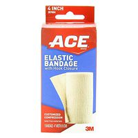 ACE Elastic Bandage with Hook Closure, 4 Inches 1 ea