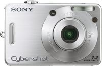 Sony Cybershot DSCW70 7.2MP Digital Camera with  3x Optical Zoom