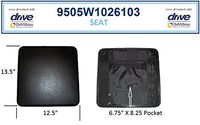 Seat Assembly w/brackets - Drive Models: RTL10261