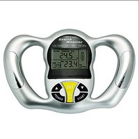 Electronic Digital Handheld BMI Monitor - Body Mass Index Analyzer Machine with LCD Display Readout, BMI Fat Analysis Handheld 6 Second Accurate Fat Gauge