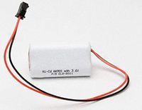 AA900MAH Emergency Light Battery 3.6 Volt 900mah Triangle ELB-B001