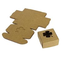 NUOLUX 10pcs Foldable Kraft Packaging Handmade Gift Soap Box
