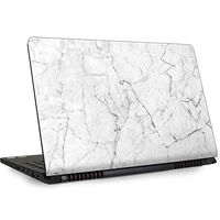 Skinit Decal Laptop Skin for Inspiron 15 5000 (5577) - Officially Licensed Originally Designed White Marble Design