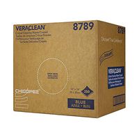 14" x 14" Blue Creped Wipers - 250 Wipes/Crumple Box