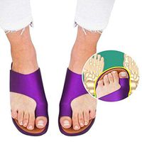 DATOO 2019 BestWalk Bunion Sandals Orthopedic Premium Toe Corrector Sandals (Purple,36)