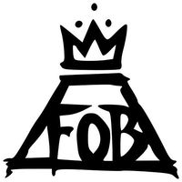 SPOT-IT Crafts Fall Out Boy - Vinyl Decal Sticker - 5" x 5" Black