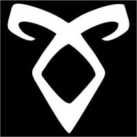 YWS Vinyl Sticker Decal - Angelic Power Rune Shadowhunters - Sticker Laptop Car Truck Window Bumper Notebook Vinyl Decal SMA5020