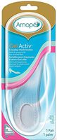 Amope GelActiv Everyday Heels Insoles for Women, 1 Pair, Size 5-10 (Pack of 2)