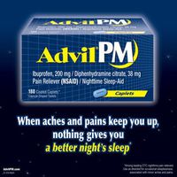 Advil PM Caplets - 180 ct