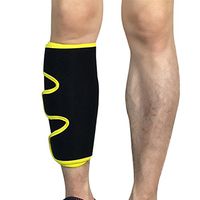 bjduck99 Women Men 1Pc Calf Compression Leg Sleeve for Running Cycling Hiking - Yellow