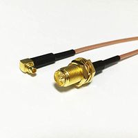 MMCX male right angle to RP SMA female pigtail cable RG178 15cm 6inch NEW Good Quality Fast USA Shipping