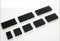 in ZIYUN 45pcs,Pin Female Pin Header Socket Connector Strip,5x2Pin,5x3Pin,5x4Pin,5x5Pin,5x6Pin,5x7Pin,5x8Pin,5x9Pin,5x10Pin Arduino Shield, Socket Adapter Connector