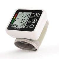 XSGDMN Blood Pressure Monitor, Wrist Automatic Digital Blood Pressure Monitor with Smart Measure Technology, Battery Powered and One-Touch Operation