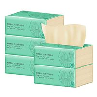 Coalitione Paper Towels Roll Natural Toilet Tissue Bamboo Pulp 10Pcs 5P Strong Soft Towel