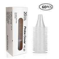 [60PC]Ear Thermometer Covers Lens Filters Refill Caps for All Braun ThermoScan Models, Disposable for Braun Thermoscan for Digital Thermometers Sleeve