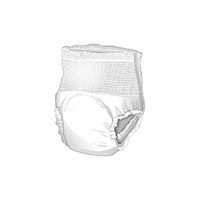 McKesson Ultra UWBSM Adult Absorbent Underwear Case of 88